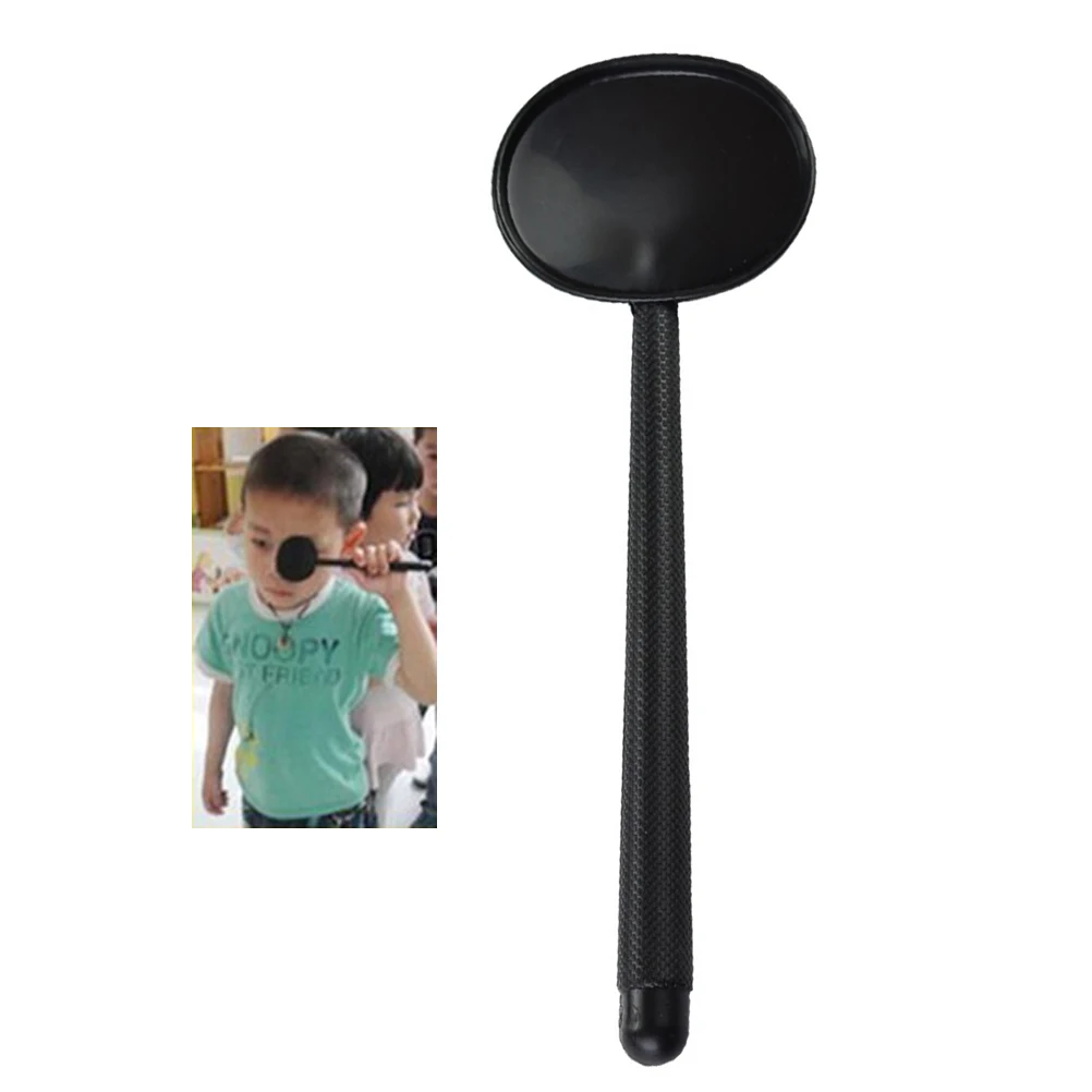 

3PCS Eye Occluder Professional Black Handheld Optometry Tool Eye Occluder Block Plate for Vision Test Eyesight Exam