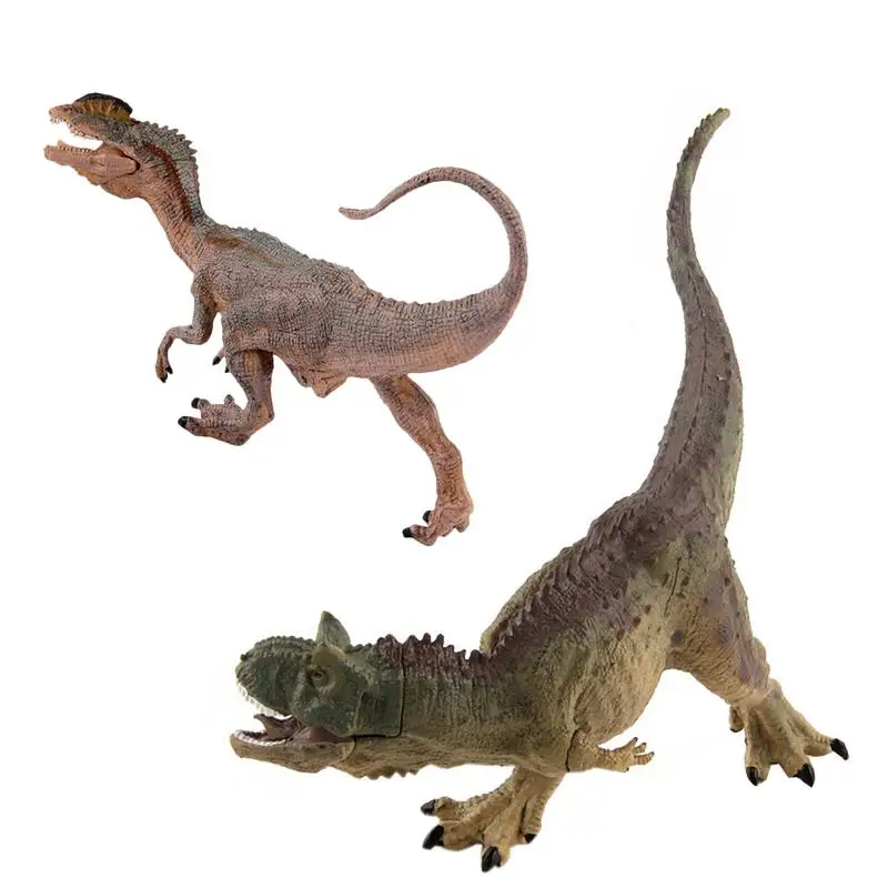 

Dinosaur World Figure Forward Leaned Dinosaur Model Toy with Movable Jaw