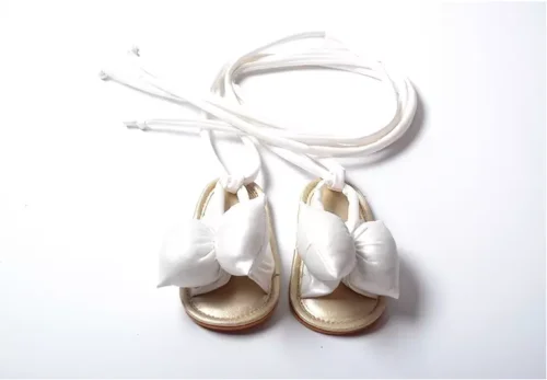 Новые летние детские сандалии для маленьких девочек; Новинка года; пляжная обувь принцессы с бантиком; нескользящие сандалии
