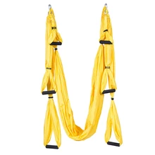 Антигравитационный гамак для йоги, тканевый, для йоги, летающие качели, воздушная тяга, устройство для йоги, комплект гамака, оборудование для фитнеса, для пилатеса