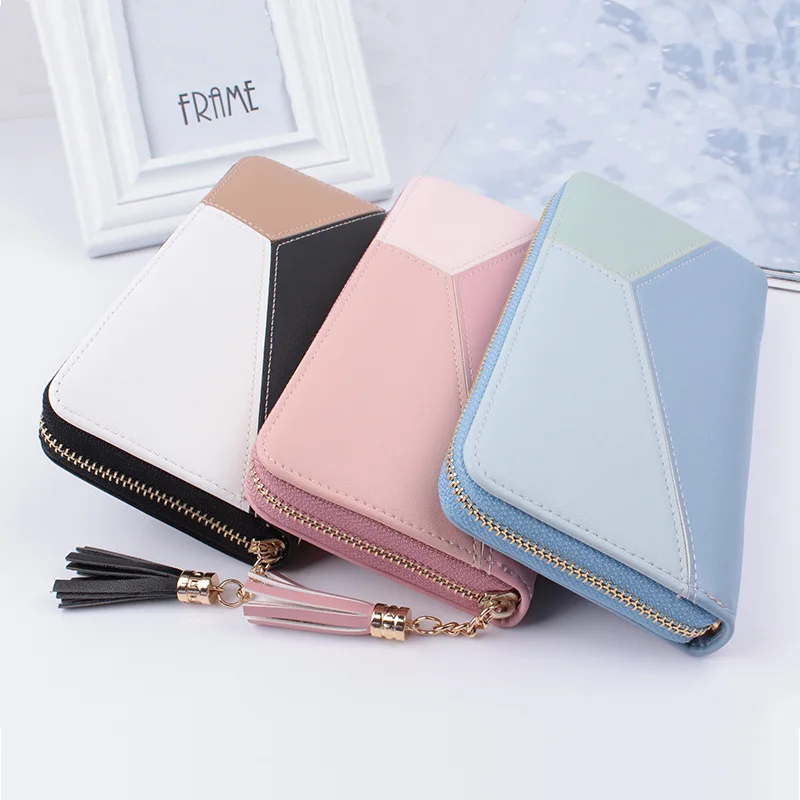 

Long Zipper Ladies Wallet Creative Coin Purse Multi-Function Clutch Bag Ladies Fashion Wallet Women Luxury Female Flip