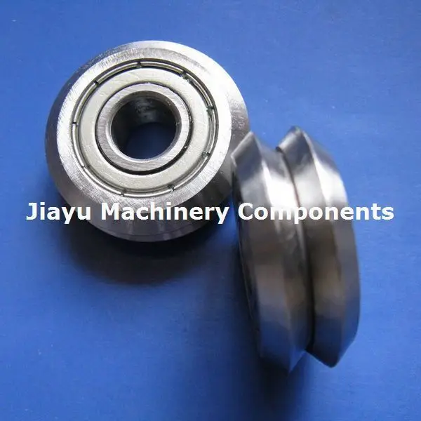 

Free Shipping 2 PCS RM3ZZ Track Roller Bearings 12 mm bore RM3-2Z V Groove Guide Bearings W3ZZ