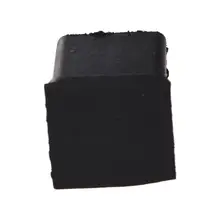 Промо-акция! Черный 40 шт резиновый стул стол ножная крышка мебель защита ног 20x20 мм