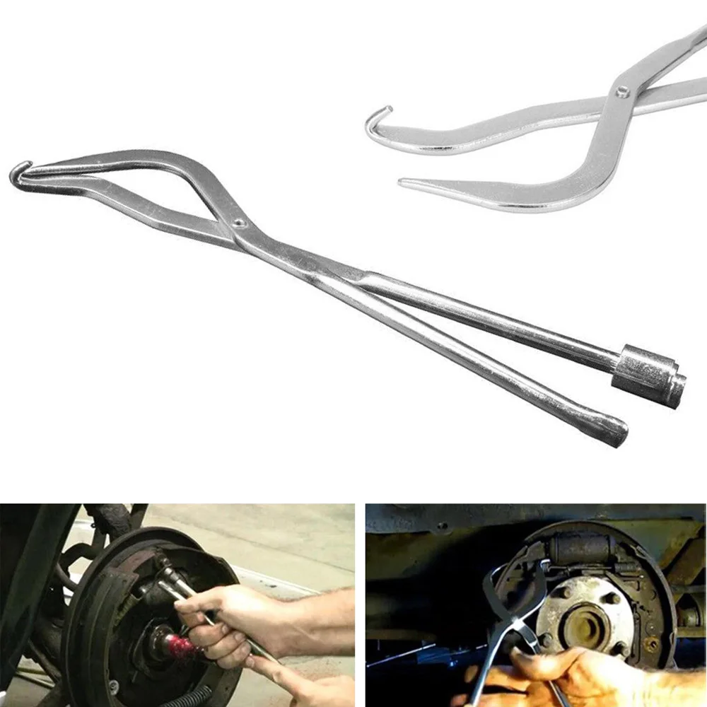 

1pc Silver Professional Car Installer Removal Tool Brake Spring Plier Garage Workshop Tool High Quality Alloy Plier