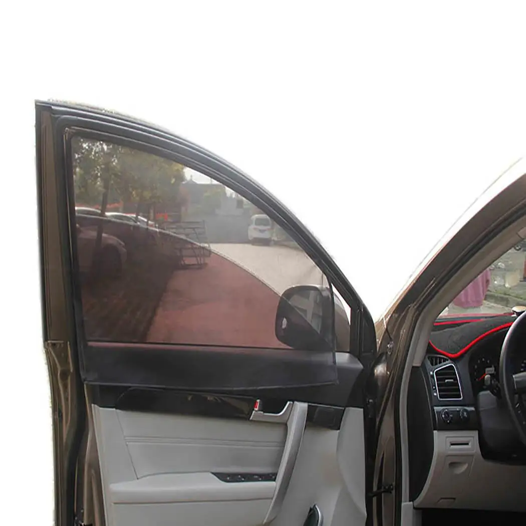 

Car Front Back Sun Visors Windshield Sunshade Block Cover Casual, Travel, Outdoor, etc Casual Window Magnet
