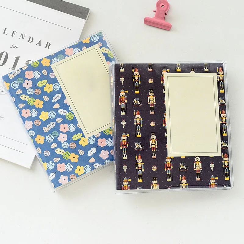 

Fuji Film Instax Mini Camera Album Home Decor Saving Memory Souvenir Family Friends 6 Styles Holds 64 Photos Cartoon Cover