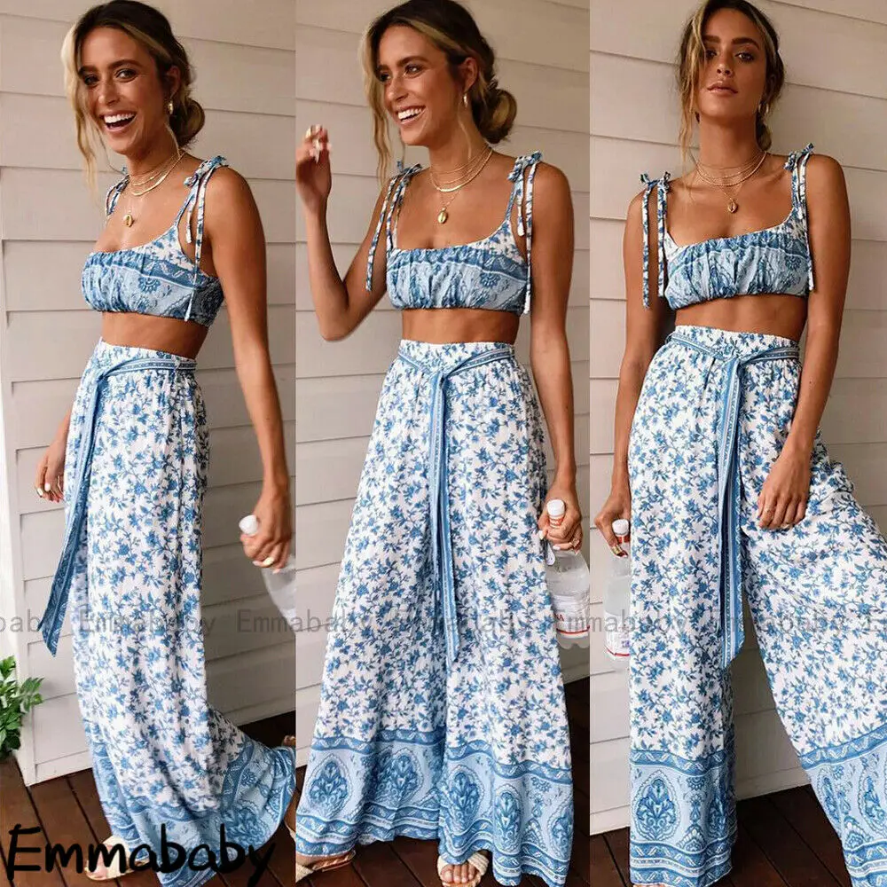 

2019 The Newest Fashion Wear Take Polyester Frauen Boho Sleeveless Club wear Play suit Bodycon Partyhose Floral Jumpsuit
