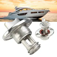 Серебро " Морская Лодка полировка поверхности овальная Garboard сливная пробка подходит отверстие винт Резьба коррозионностойкая 316 нержавеющая сталь