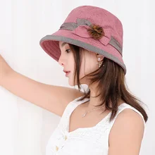 Модная женская соломенная шляпа с бантиком, подходящая под цвет, летняя рыболовная Кепка, женская уличная пляжная солнцезащитная Кепка, козырек, однотонная Кепка в рыбацком стиле