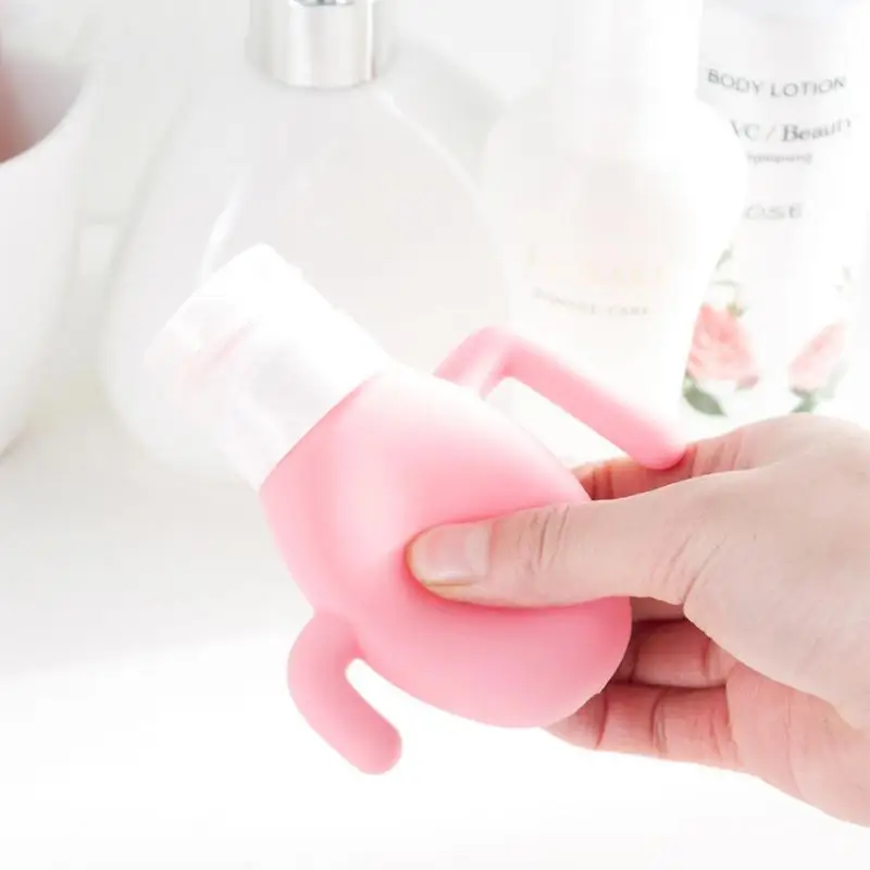 Jual 3 Pcs Kaktus Silikon Sub Botol Shower Embun Lotion Perjalanan Kemasan Botol untuk Menyimpan Produk Perawatan Kulit Sampo Shower gel