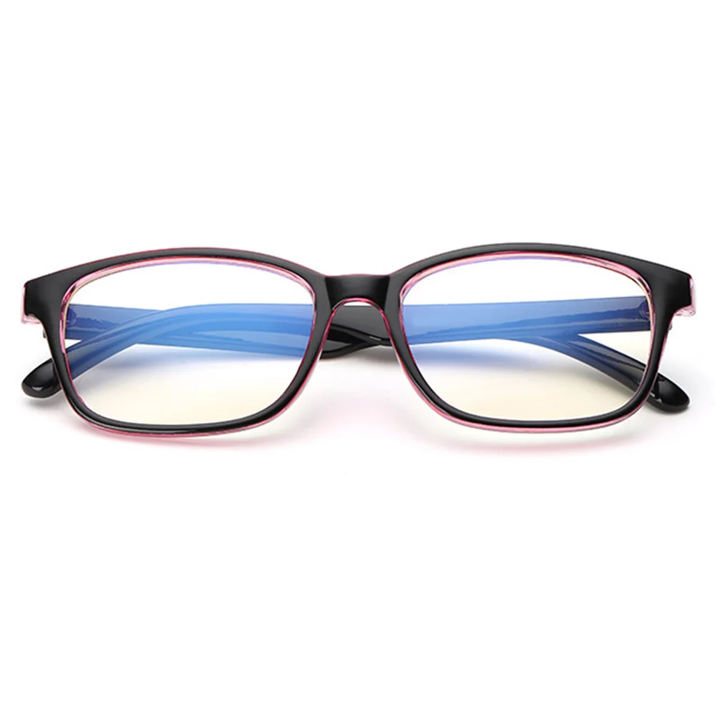 

1X Blue Light Filter Block UV Transparent Lens Computer Glasses Anti Glare Pop