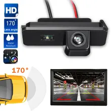 Auto Auto Telecamera di Retromarcia Videocamera vista posteriore del Monitor di Parcheggio Per VW/Polo/2C/Bora/Golf/MK4/MK5 /MK6/Beetle/Leon