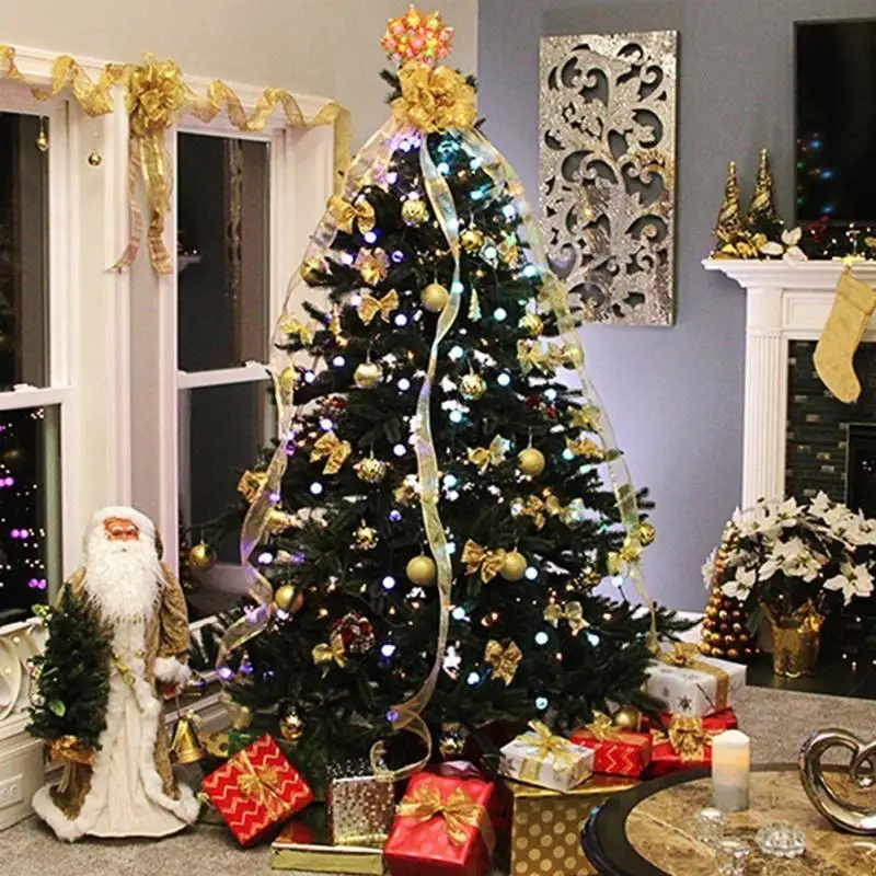 

Christmas Tree UK/AU/US/EU plug Rope Light LED Energy Saving String Light Xmas Tree Party Decoration Sparkling String Light #2