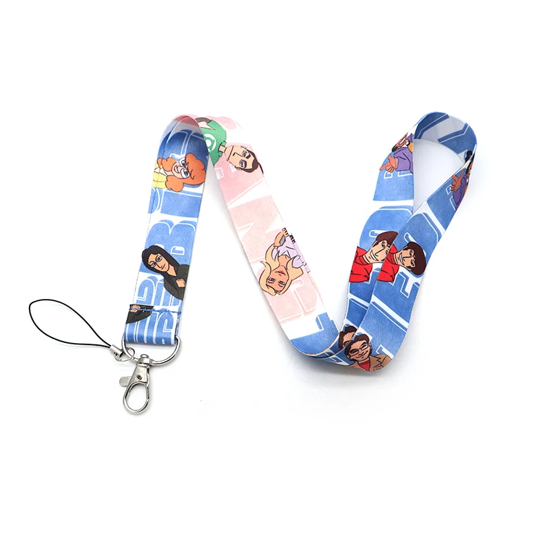 

The Big Bang Theory Lanyard For Keychain ID Card Pass Mobile Phone Badge Holder Hang Rope Lariat Lanyard Key Holder Q910