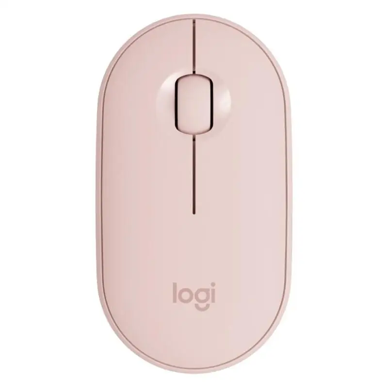 Беспроводная Bluetooth мышь с Pebble 1000 dpi, 3 кнопки, тонкая Бесшумная Высокоточная оптическая Трекинговая мышь, модная женская мышь