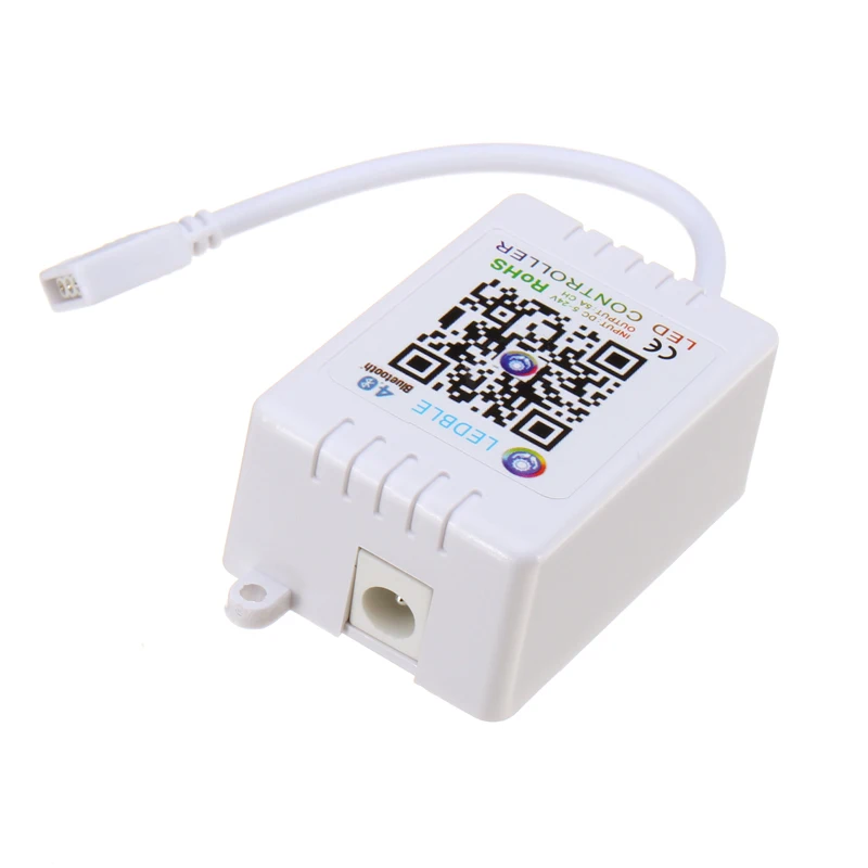 CLAITE DC5-24V 6A диммер Bluetooth 3 каналы приложение музыка управление Лер 24 Ключи RF дистанционное управление для RGB светодиодные ленты свет