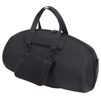 

For Boombox Portable Bluetooth Waterproof Speaker Hard Case Carry Bag Protective Box (Black)