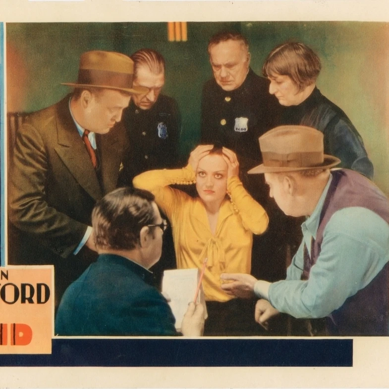 Paid Joan Crawford (Center) 1930 постер с фильмом Masterprint (14x11)|Таблички и знаки| |