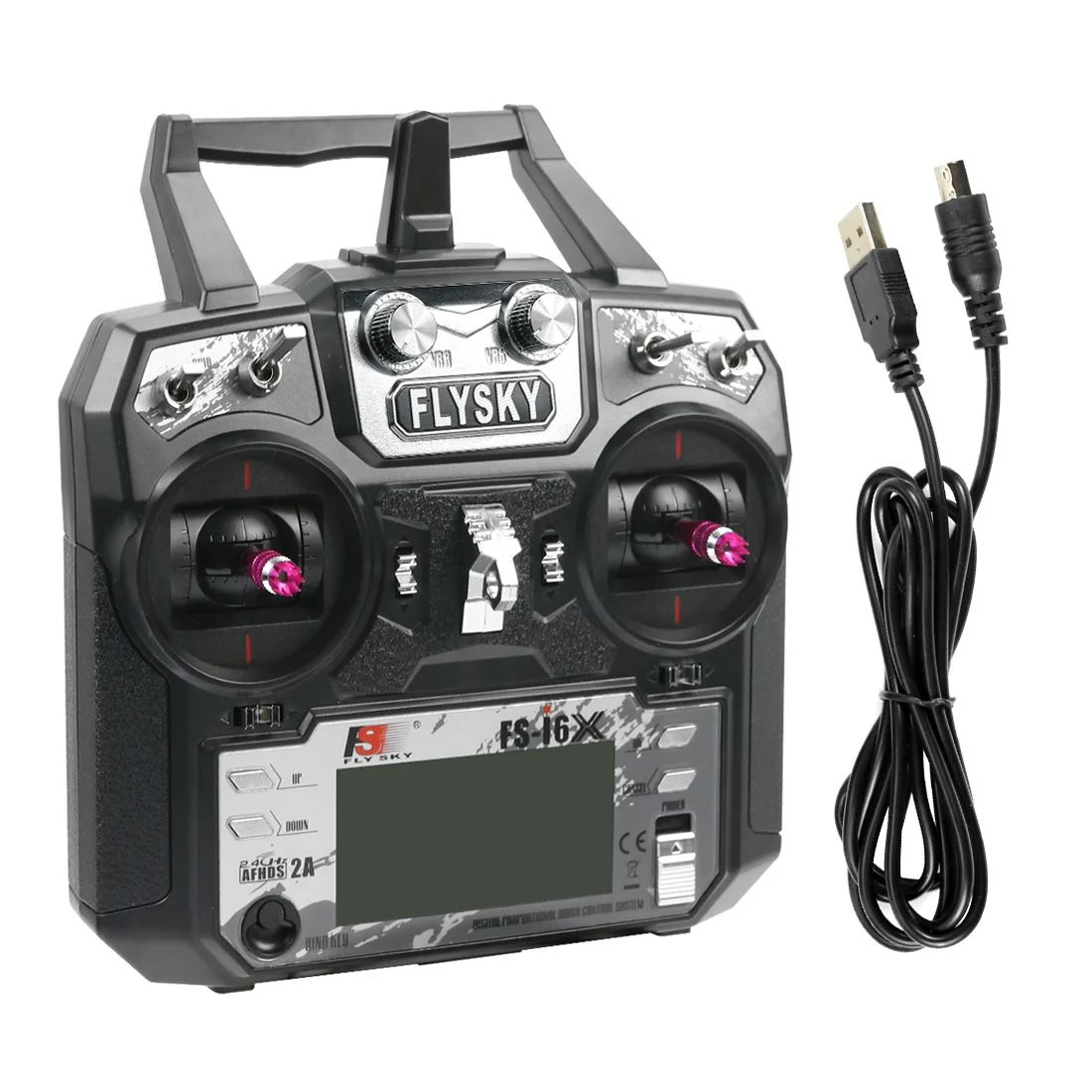 

Original Flysky FS-i6X 2.4G 10CH/6CH Transmitter with IA6B/I6X/X6B/IA10B RX For Fixed-wing Glider Multi-axis RC Drone Quadcopter