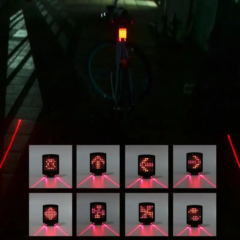Best Bicycle Light Wireless Remote Turn Signal LED Warning Light Mountain Bike Waterproof Rear Light Turn LED Warning Lamp 4 Best Bicycle Light Wireless Remote Turn Signal LED Warning Light Mountain Bike Waterproof Rear Light Turn LED Warning Lamp 4
