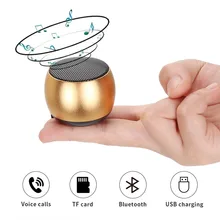 Bluetooth динамик портативный мини беспроводной Bluetooth Динамик Hands free музыка круглая коробка Громкий динамик для смартфона