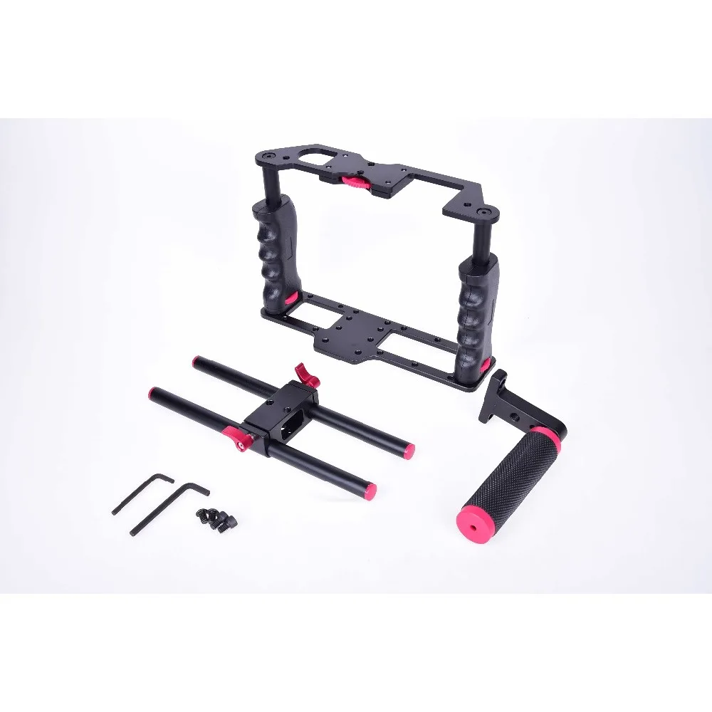 

DSLR Camera Rabbit 5d2 Micro Movie Camera Kit Low Rise Up Shock Absorber Stable Camera Cage Photo Studio Fuselage Protection Kit