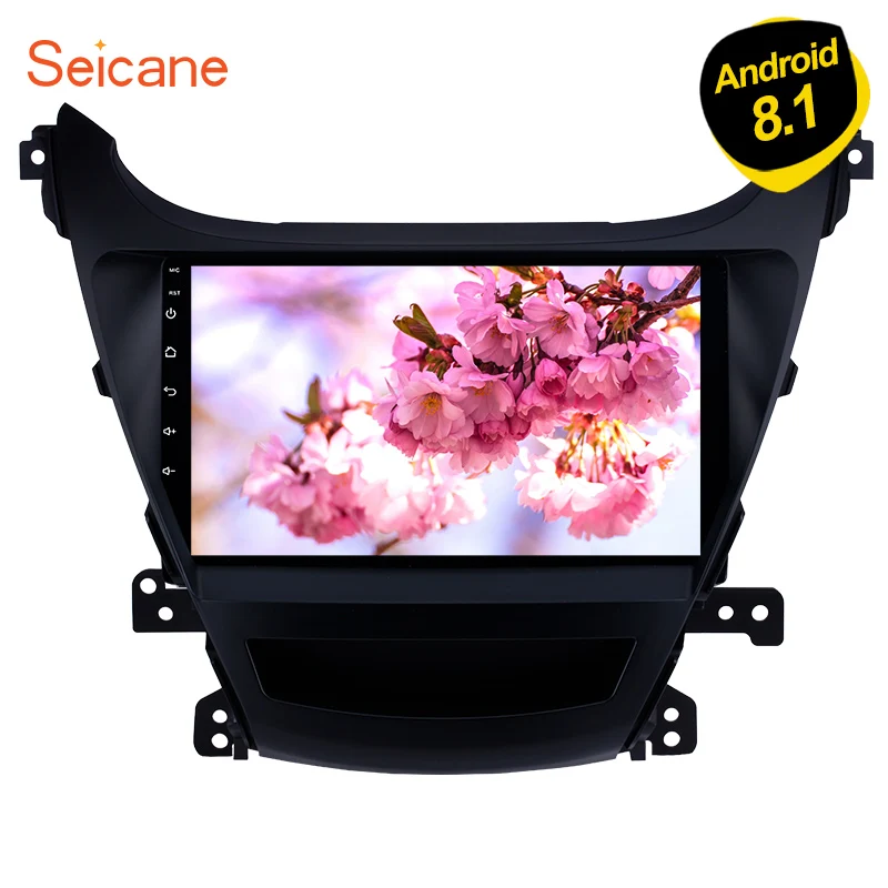Flash Deal Seicane 9 inch Touch screen for 2014 2015 Hyundai Elantra Auto Car Stereo Bluetooth TV Tuner Rearview camera WIFI GPS Navigation 0