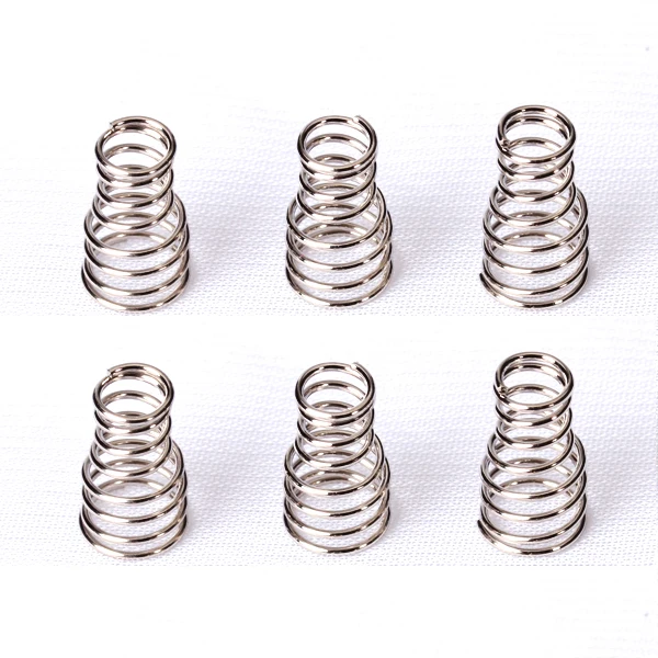 

6pcs Iron Guitar Pickup Springs Fit For General Single Coil Strat Tele Style Pickups Replacement