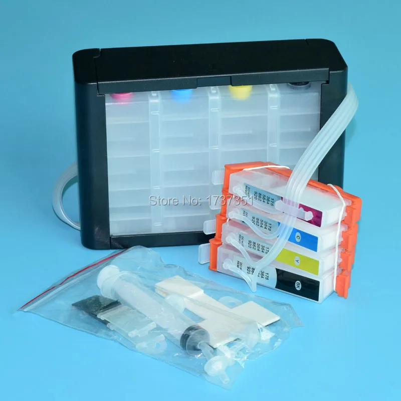 

1Set For HP904 Ciss Ink Supply System with ARC Chip for HP OfficeJet Pro 6960 6950 6970 69516956 All In One printer