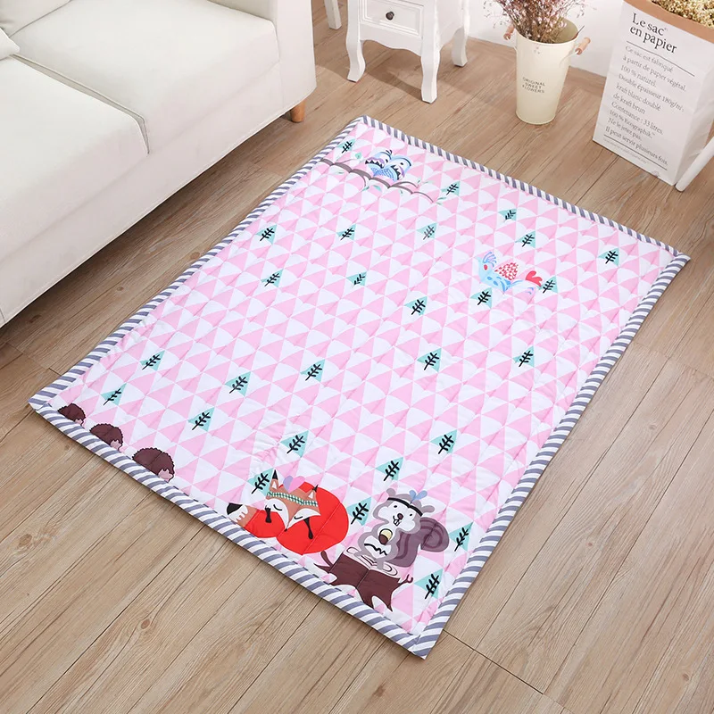

Infant Baby Play Mat Children Folding Game Carpet Kids Crawling Mats Anti-skid Tatami Rugs Cotton Blanket For Children