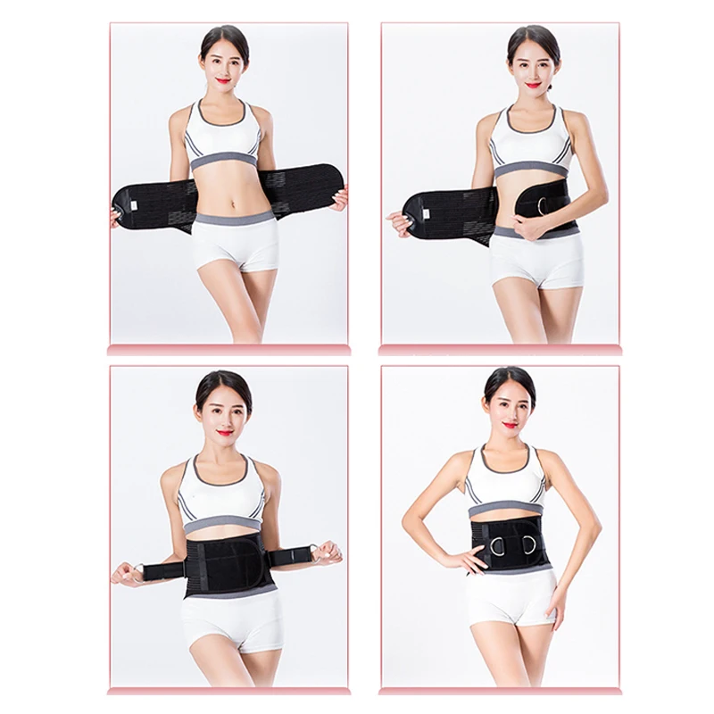 

Hot Sale Big Back Board Lumbar Support Belt Waist Pain Relief Brace Flexible Keels Provide Powerful Support Back T0431SHD