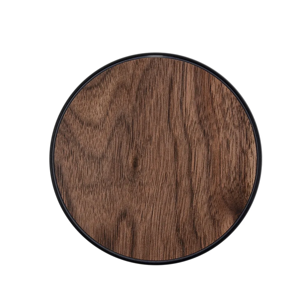 

QI Wireless Charger Bamboo Wood Design Wireless Charger for iPhone X for Samsung Galaxy Phone Wireless Charging Pad USB Charger