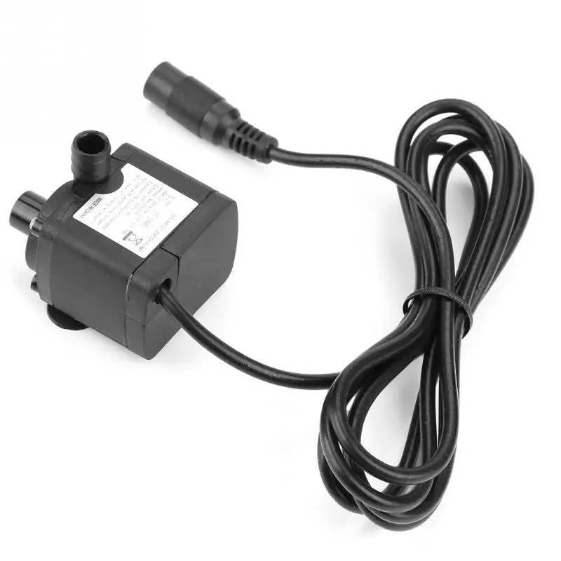 Мини DC 12V Бесщеточный Водяной насос для компьютера водяного охлаждения-40 до 100
