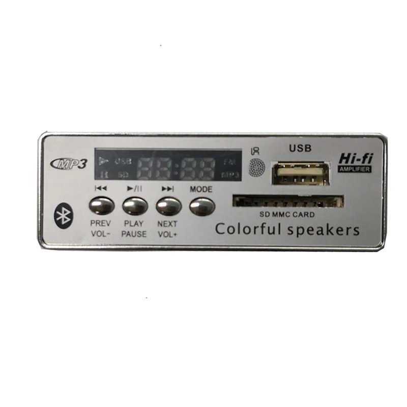 CLAITE DC 12 В/5 В беспроводной 5 0 Bluetooth декодер доска аудио модуль USB FM TF радио для