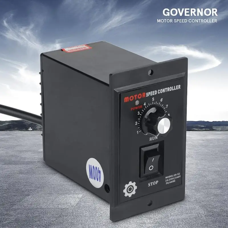 

1Pcs 400W AC 220V Motor Speed Controller Pinpoint Regulator Controller Forward and Backward AC Motor Speed Controller