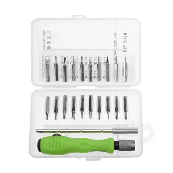 

Two Way Magnetic Precision Screwdriver Set 22 in 1 Household Repair Handware Tools For Mobile Phone Tablet PC Watch Repairing