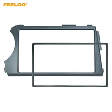 FEELDO Auto Refitting 2DIN Radio Stereo DVD Telaio Fascia Dash Kit di Installazione del Pannello Per SSangyong Actyon Kyron (LHD) # AM5239