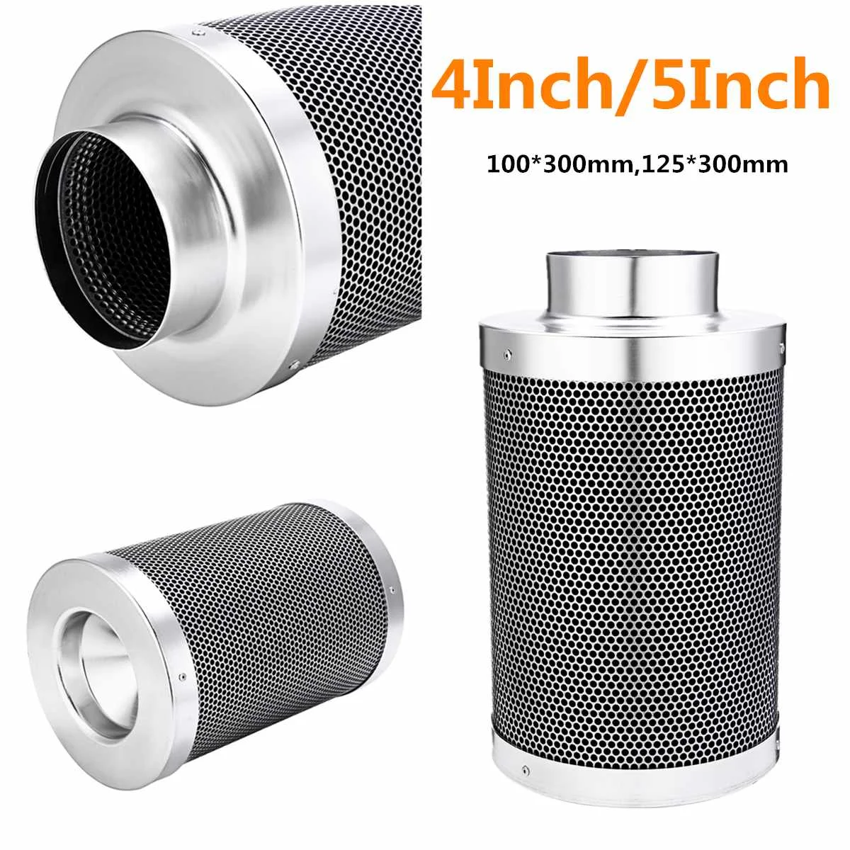 

4/5 Inch Carbon Filter Hydroponics Activated Carbon Filter Charcoal Indoor Plant Air Exhaust Filter Cotton Air Purifier Parts