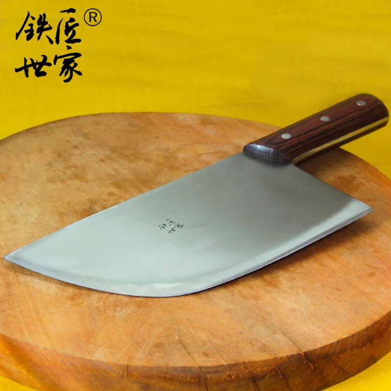  chinese handmade knife Chef chopping knives stainless steel butcher knife bone kitchen knives кухон - 33006374216