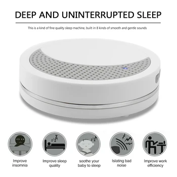 

Machine Sleep Quality Enhancer Sleep Machine Sounds Optional Sound Music Record Timing Setting Sound
