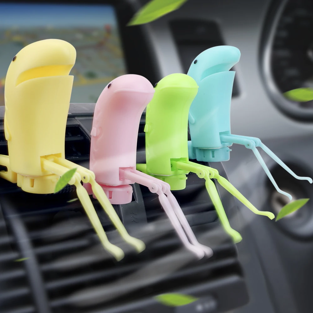 Auto Perfume Clip Car Air Freshener Air Outlet Vents Fragrance Shaking
