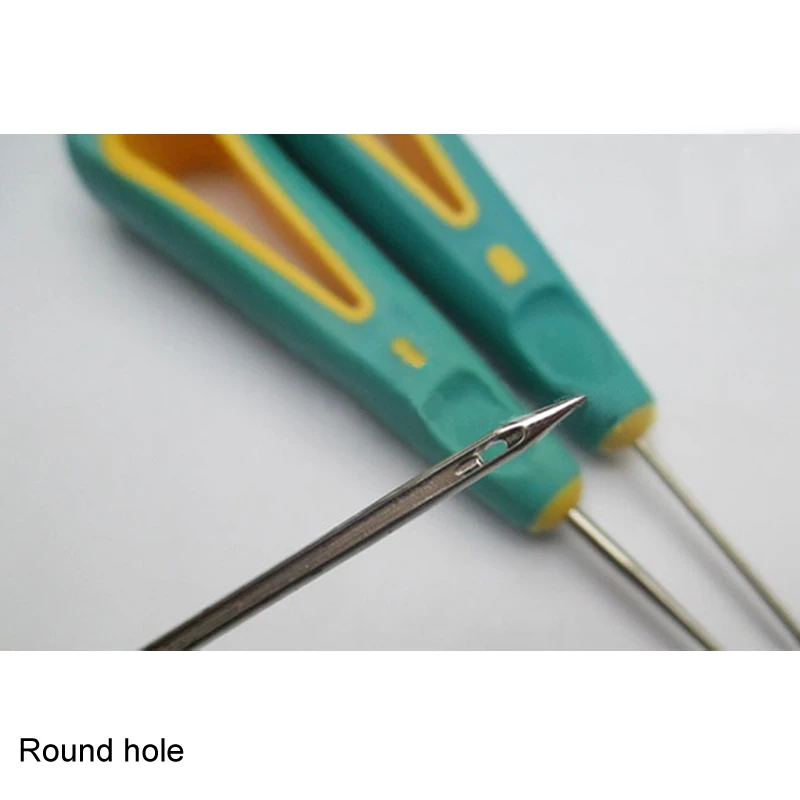 Конические швейные инструменты аксессуар для ремонта кожаной обуви съемные швейные иглы шило крюк иглы ручной БРОШЮРОВЩИК стальная БРОШЮРОВЩИК