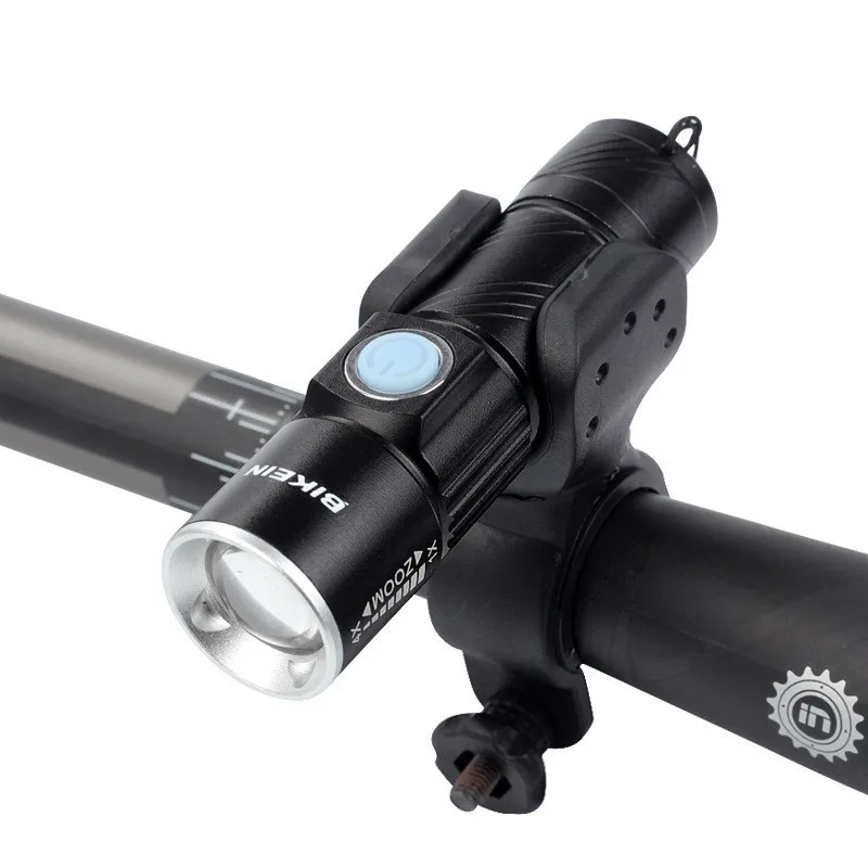 

2000 Lumen Bicycle Light USB Rechargeable Bike Front Light Zoom Flashlight Waterproof Built-in Battery MTB Bike Light