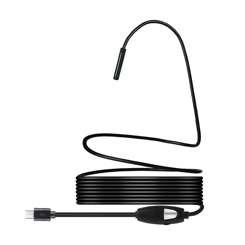 

5.5mm Lens 1.3MP Car Pipeline Air-Conditioner Endoscope Camera Inspection Tool 2m Cable USB Endoscope Borescope For Iphone/PC