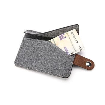 

Fashion Men Short Ultra-thin Wallet PU Leather ID Card Holders Male Solid Color Short Wallet Credit Card Case Purse Coin Bag