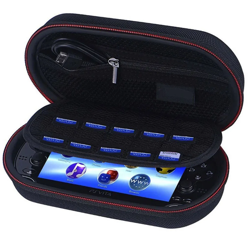 

Storage Hard Carrying Case Travel Bag waterproof Anti-shock Hard Bag PS Vita PS1000 PSV2000 Protective PSV 1000 PSV 2000 Cards