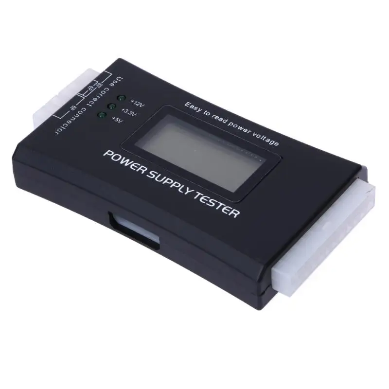 ALLOYSEED цифровой ЖК-дисплей пк компьютер 20/24 Pin источник питания тестер проверки мощности измерительный диагностический тестер измерительные инструменты