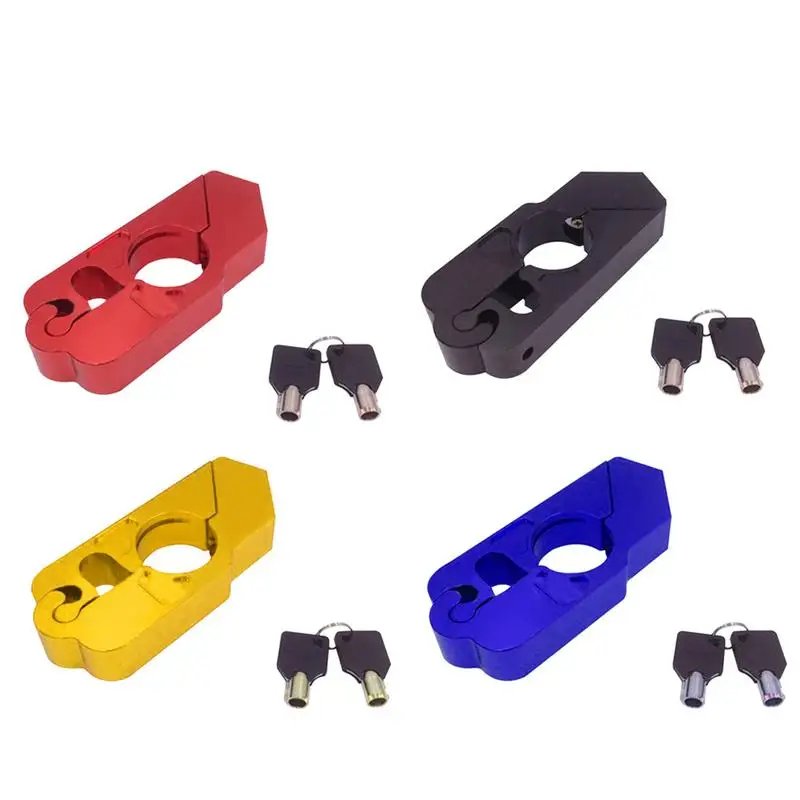 

Handlebar Lock Brake Anti-theft Lock Lever Motorcycle Universal Models Storage Containers Bumping Keys Lock Accessories Supplies