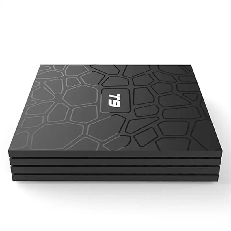 T9 Android 8.1 TV Box RK3328 Quad Core 4G/32G USB 3.0 Smart 4K Set Top Box Optional 2.4G/5G Dual WIFI Bluetooth Network Player