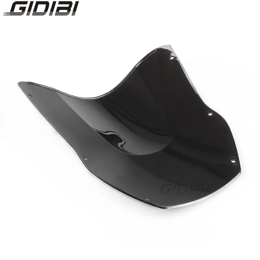 Лобовое стекло Double Bubble для Kawasaki Ninja ZX12R ZX 12R 2000 2001 черные ветряные дефлекторы 00